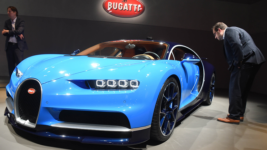 Ein Bugatti Chiron | dpa