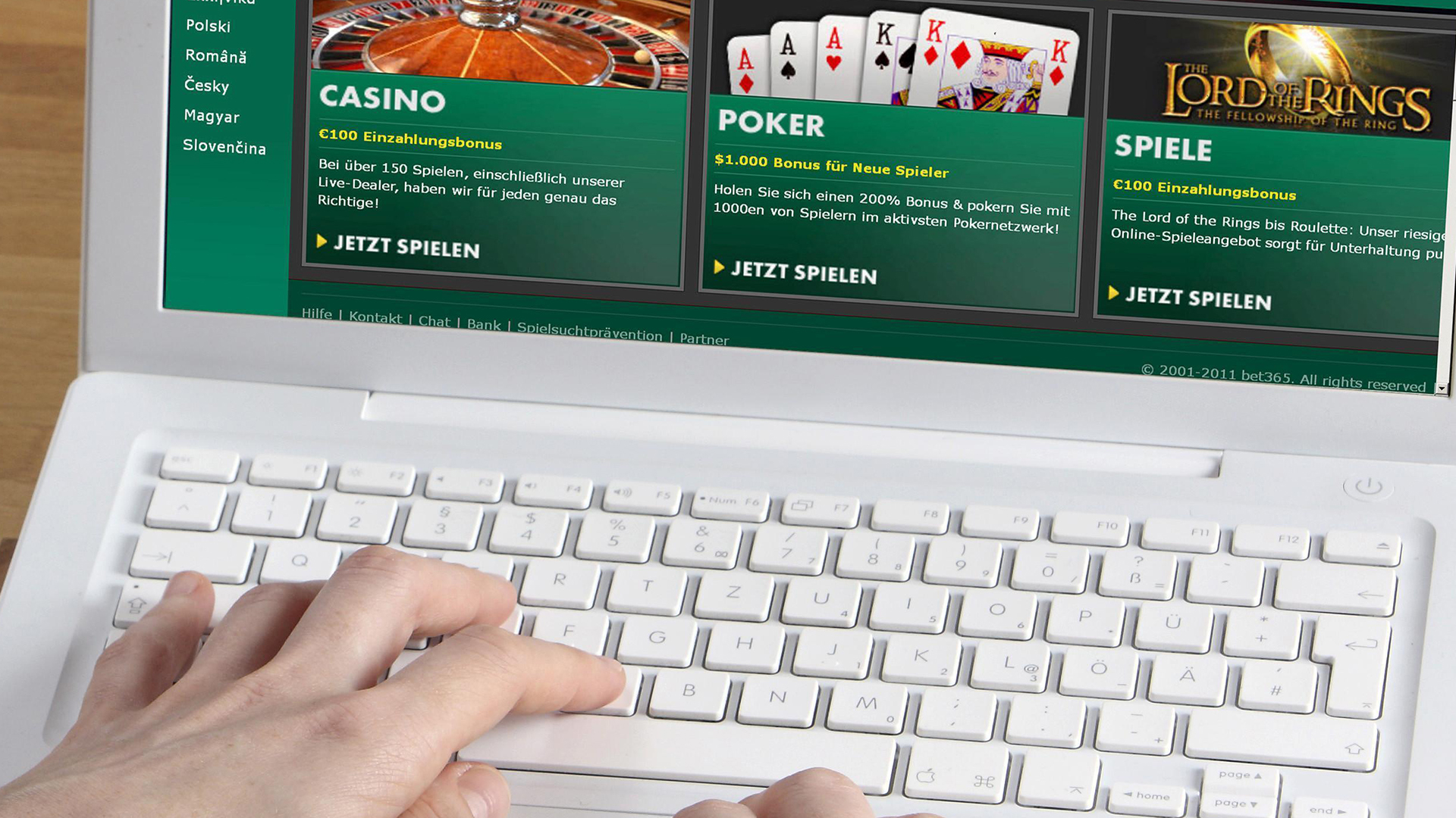 Online-Glücksspiele