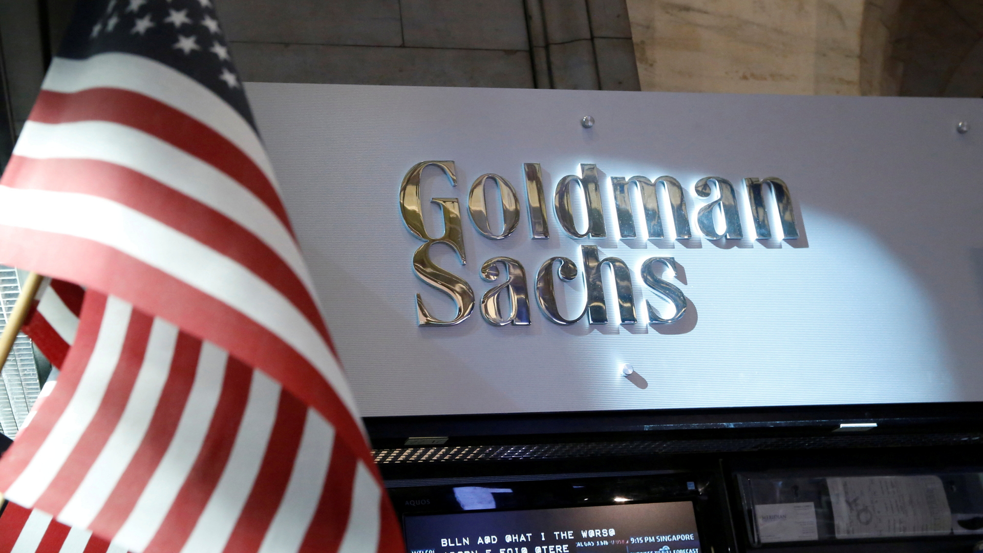 Logo von Goldman Sachs | REUTERS