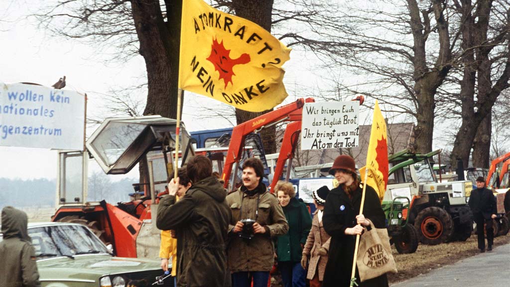 Demo gegen Gorleben im Jahr 1979 | picture-alliance / dpa