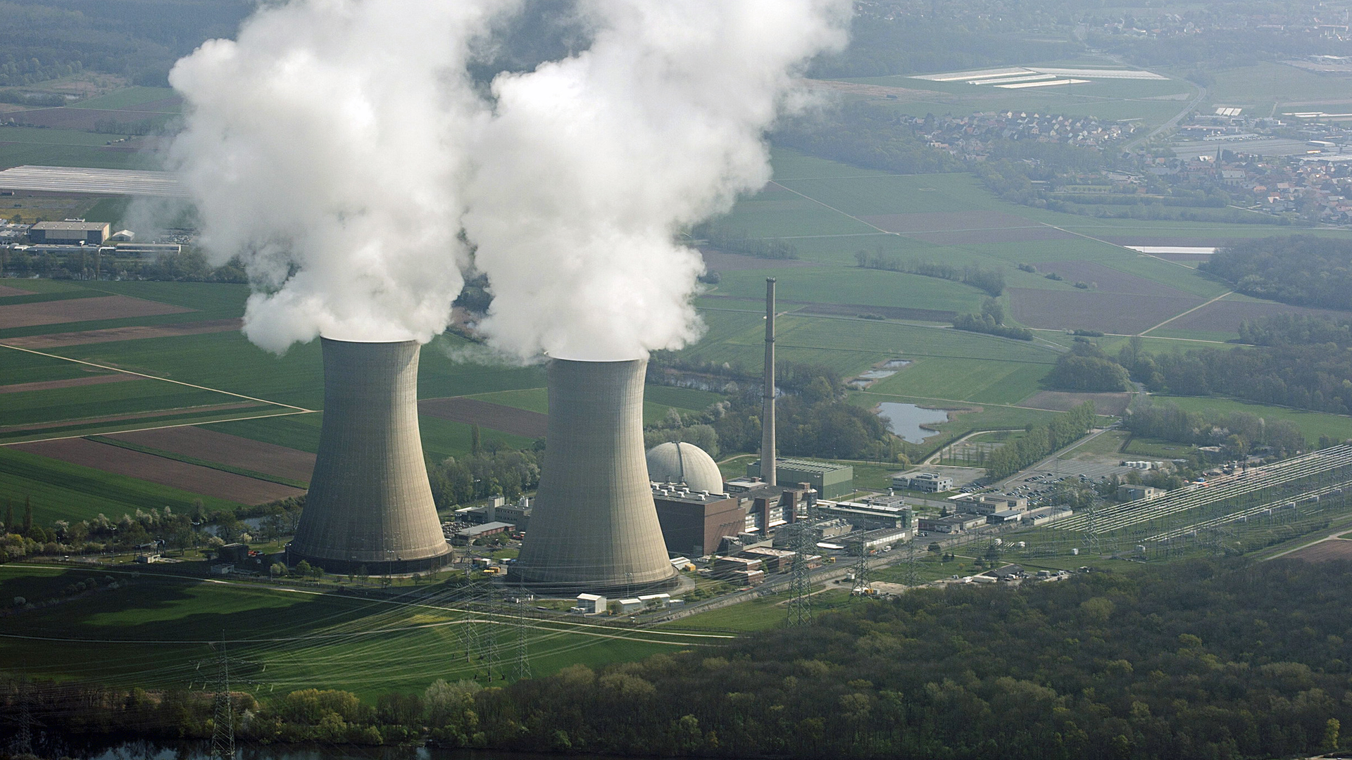 Atomkraftwerk Grafenrheinfeld | dpa
