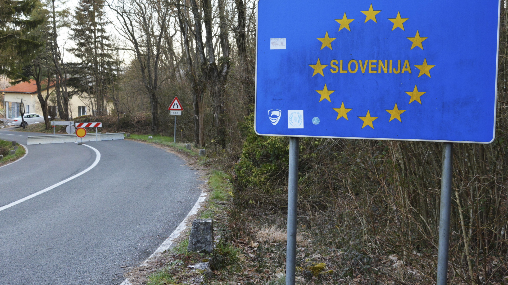 Gesperrte Grenze Slowenien zu Italien (Archivbild) | MICOL BRUSAFERRO/EPA-EFE/Shutter