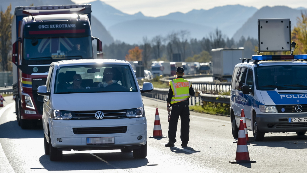 Kontrollen an der deutsch-österreichischen Grenze