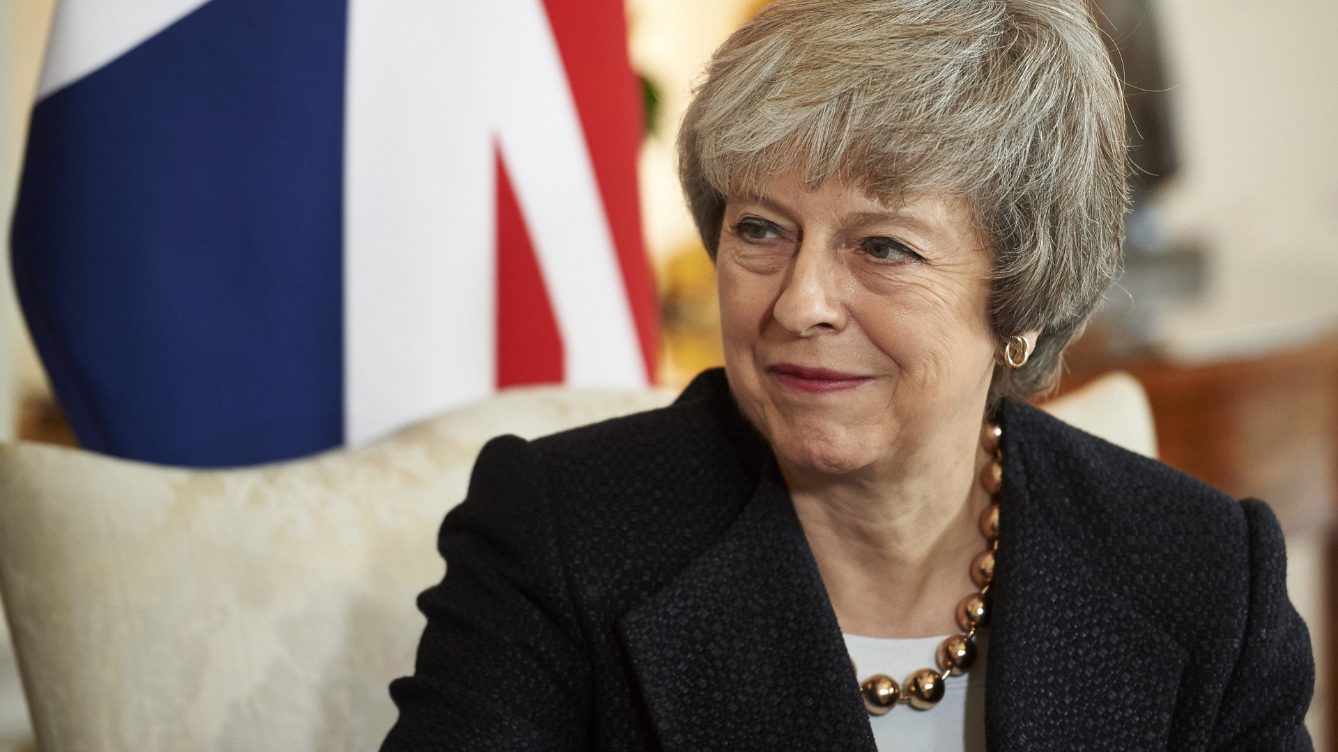 Die britische Premierministerin Theresa May | Bildquelle: AP