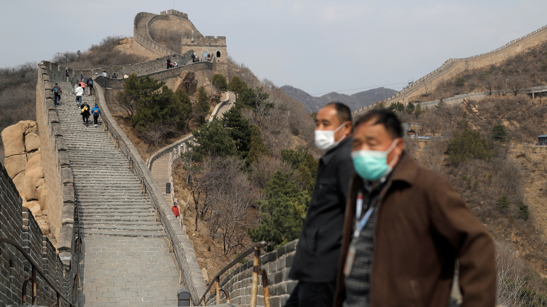 Die Große Mauer in China ist wieder für das Publikum geöffnet. | Bildquelle: REUTERS