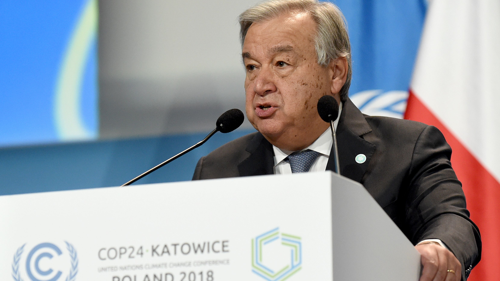 UN-Generalsekretär Antonio Guterres | Bildquelle: AFP