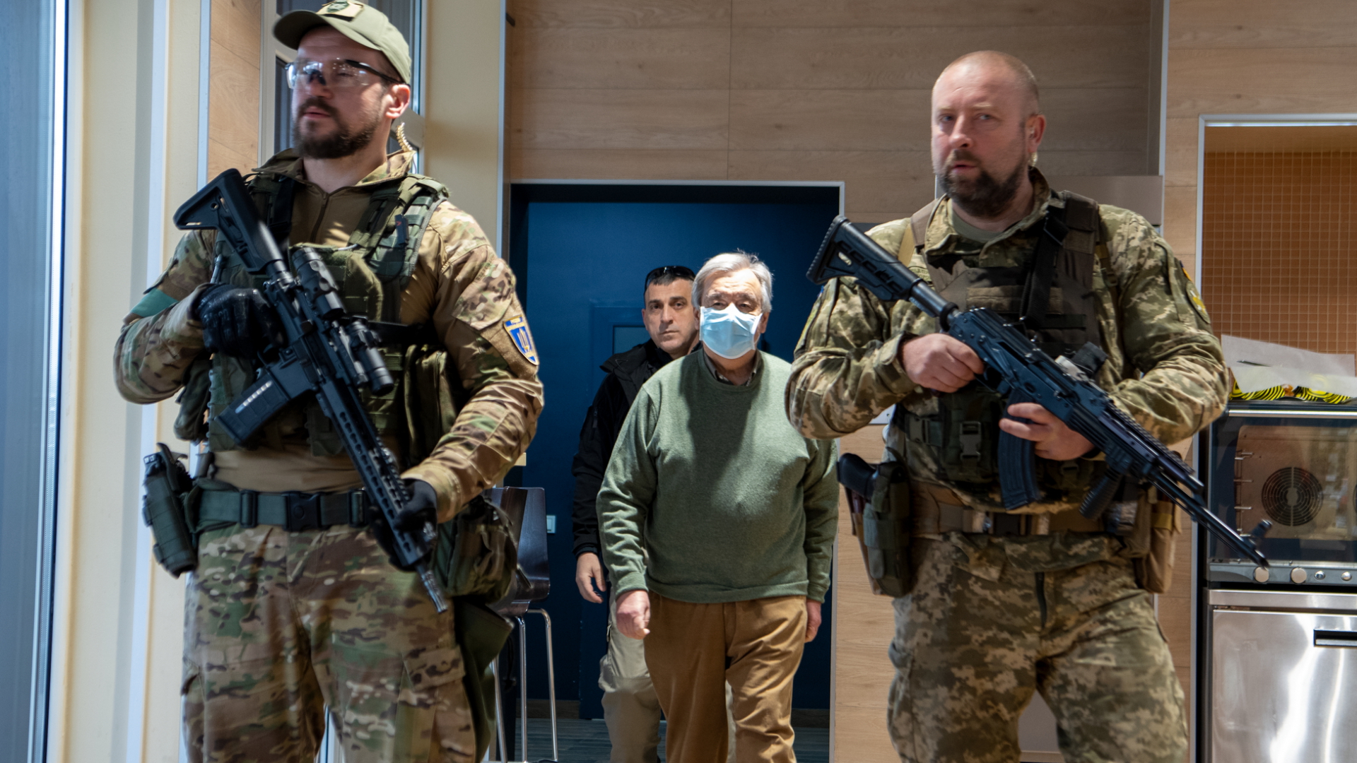 UN-Generalsekretär Guterres auf dem Weg nach Kiew