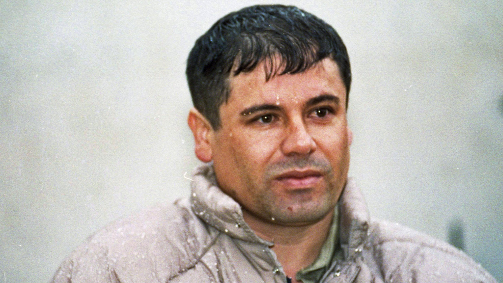 "El Chapo" kurz nach seiner Festnahme im Jahr 1983