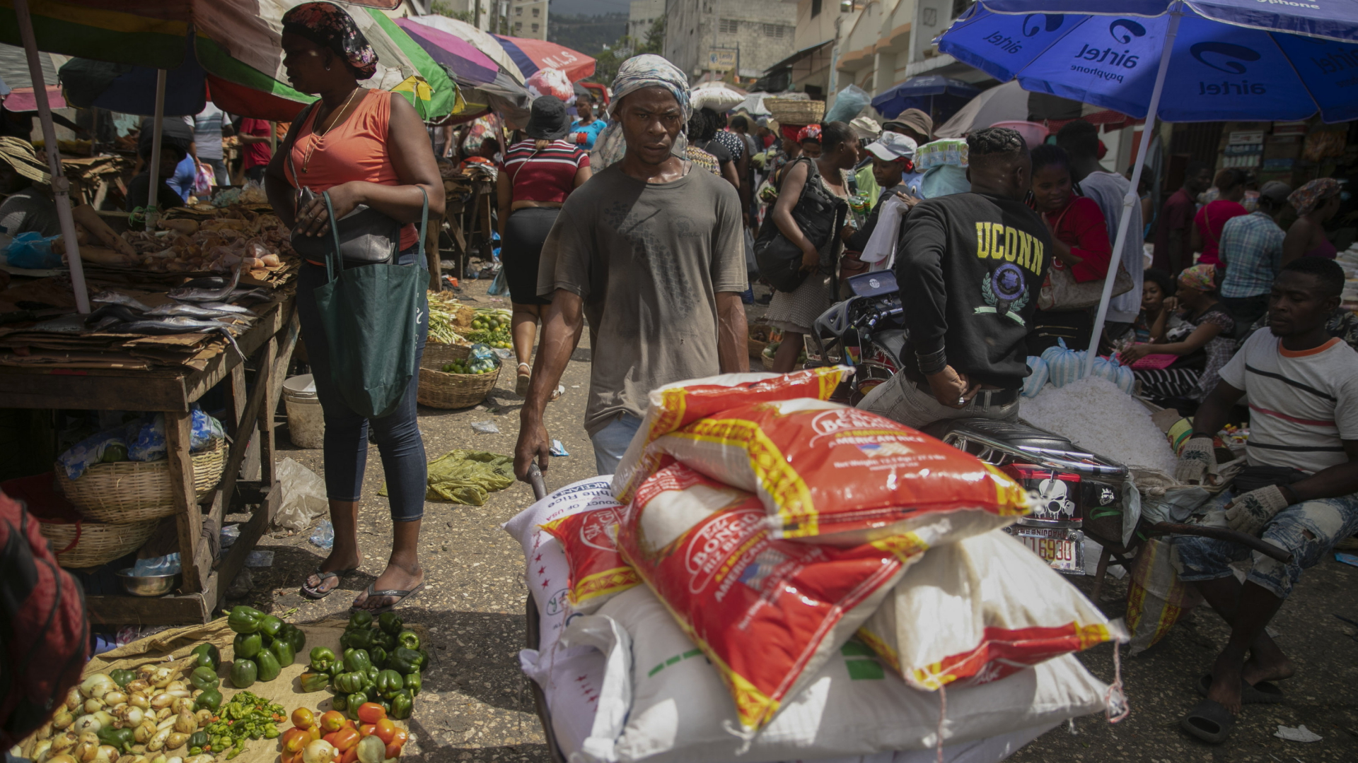 Lebensmittelmarkt in Port-au-Prince | AP