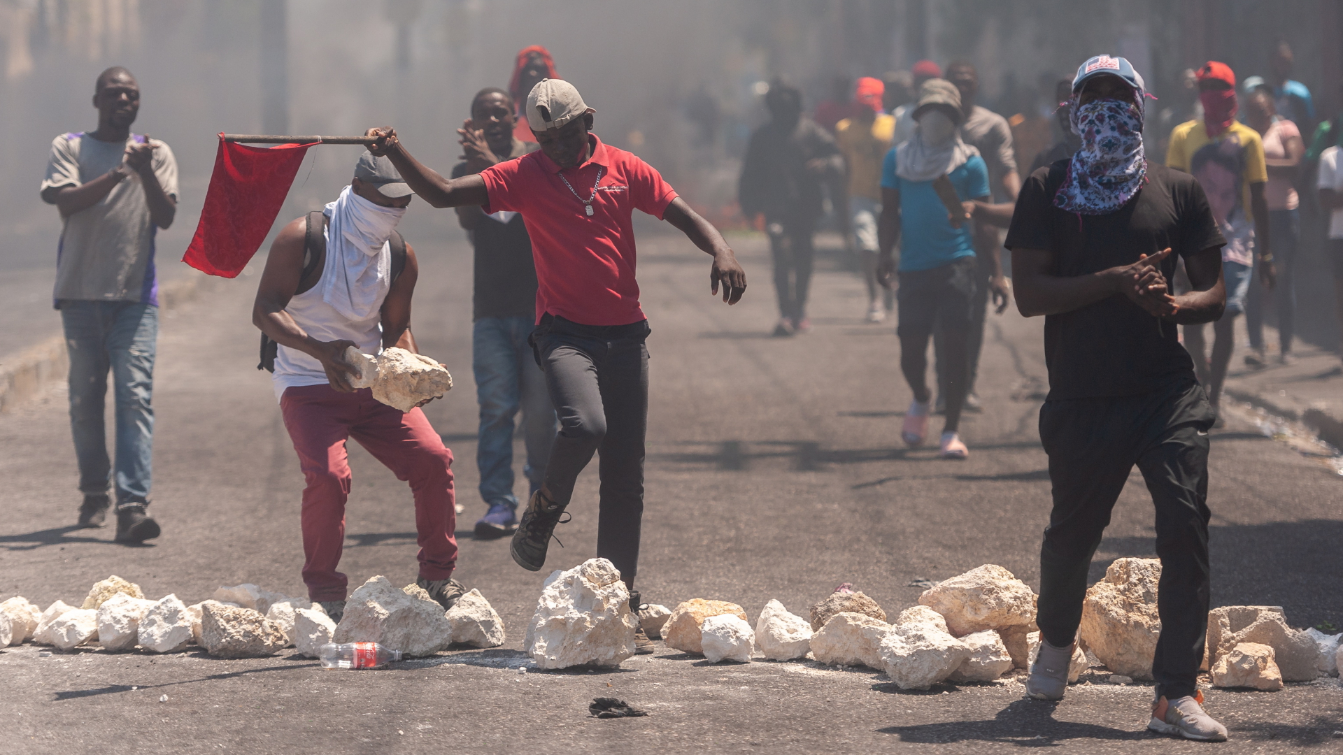 Straßenproteste in Port-au-Prince | EPA