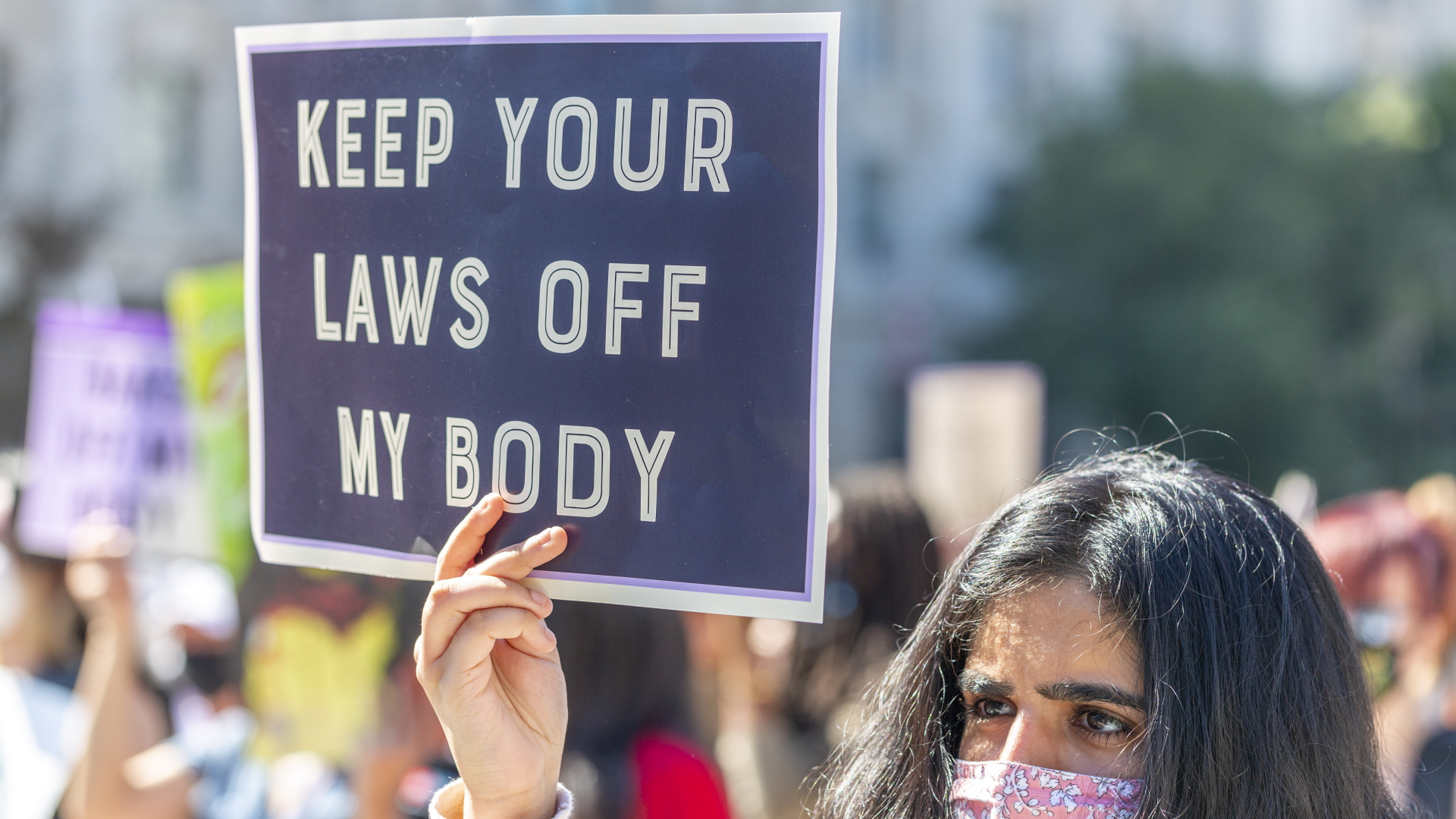 Protest gegen texanisches Abtreibungsgesetz in Washington | dpa