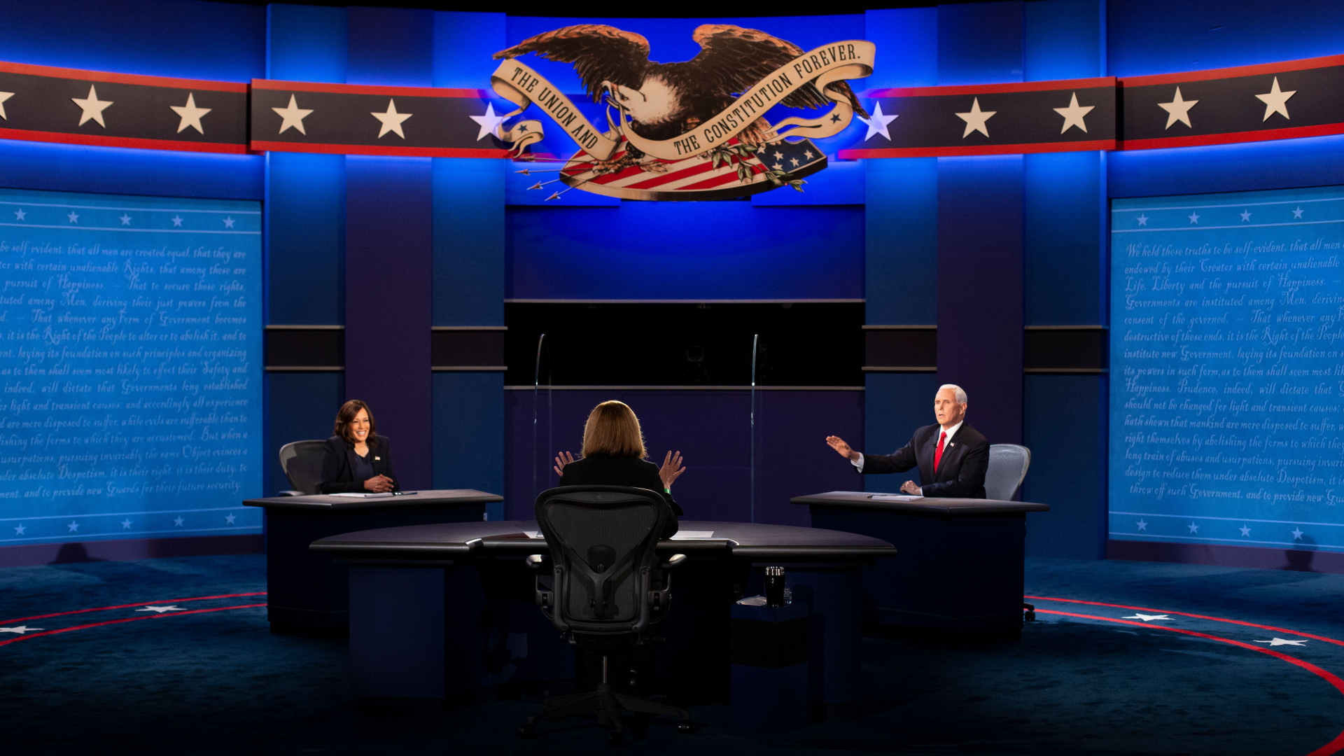 TV-Debatte der US-Vizepräsidentschaftskandidaten | SHAWN THEW/EPA-EFE/Shutterstock
