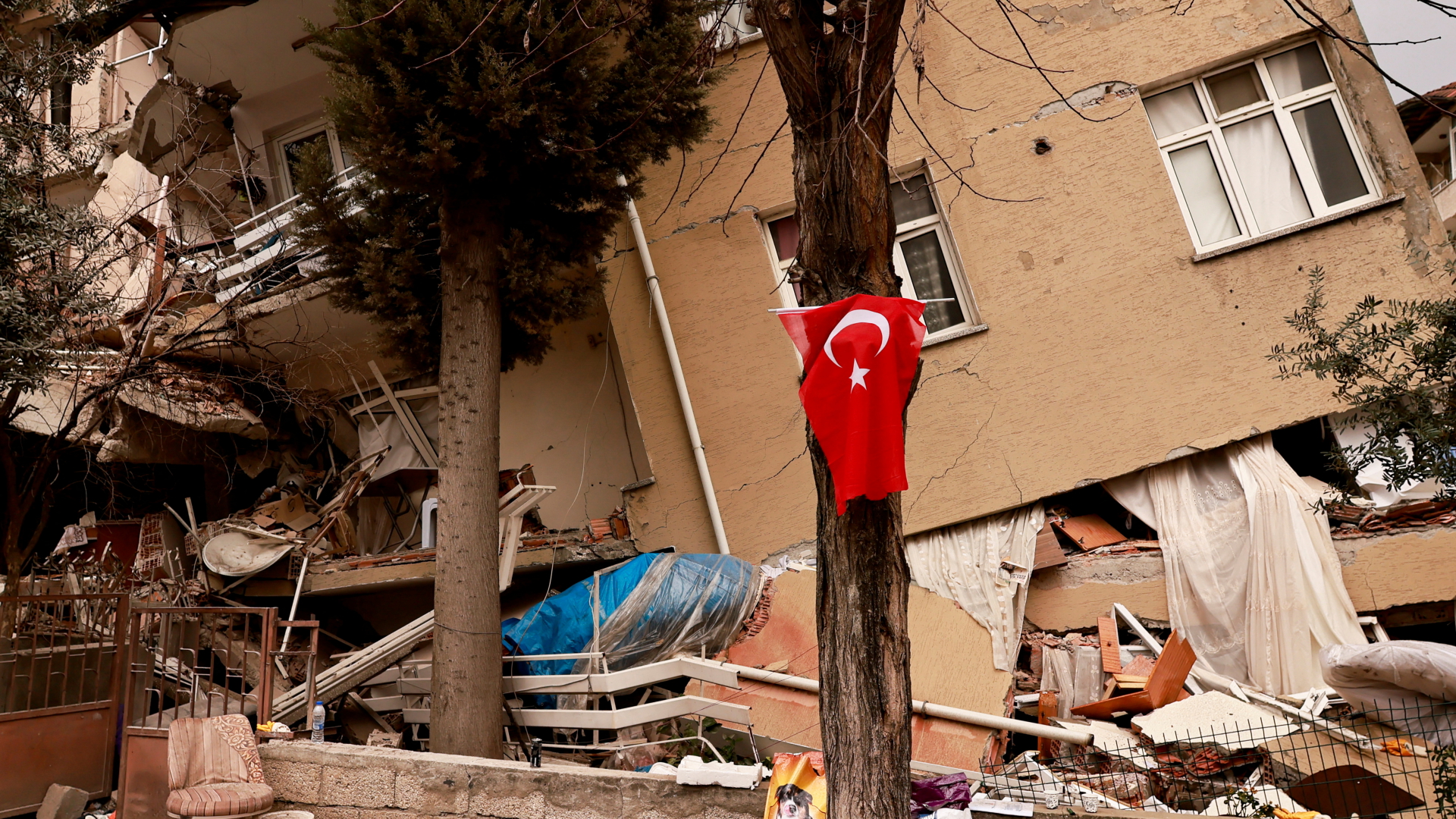 Zerstörtes Haus nach Erdbeben in der türkischen Provinz Hatay | REUTERS