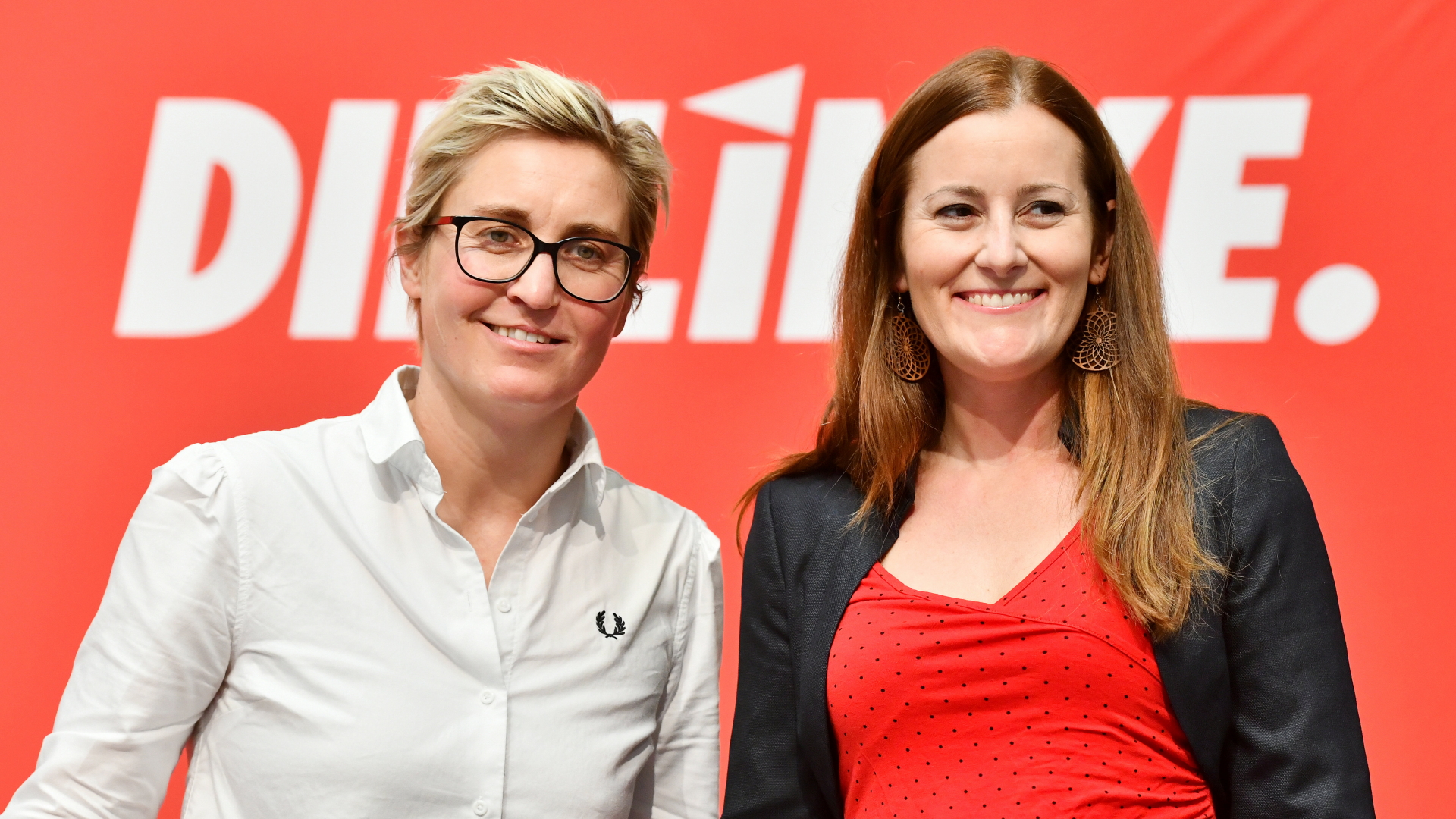 Das vermutlich neue Führungsduo der Linkspartei: Susanne Hennig-Wellsow und Janine Wissler | dpa
