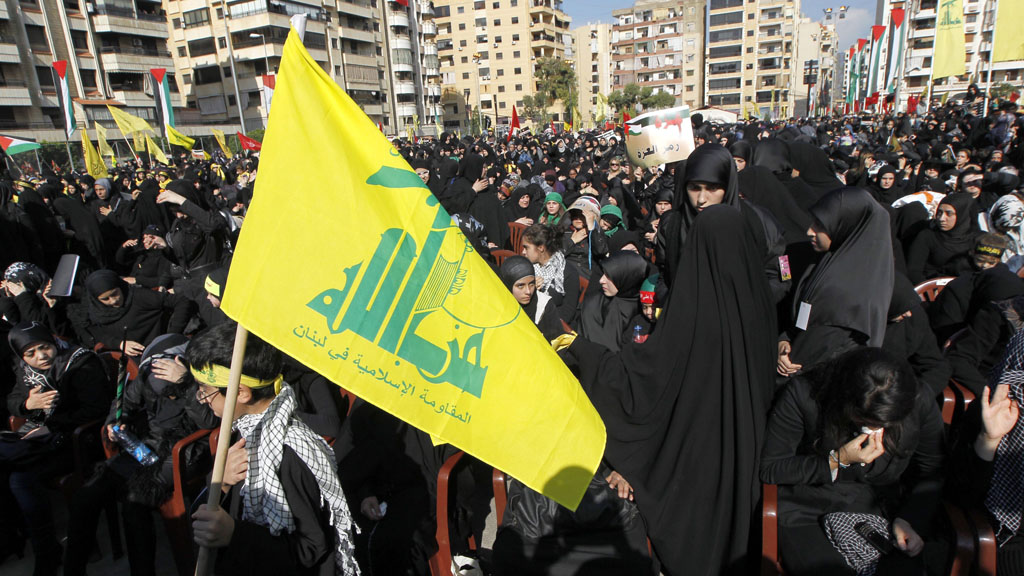 Unterstützerinnen der Hisbollah bei einer Kundgebung in Beirut | picture alliance / dpa