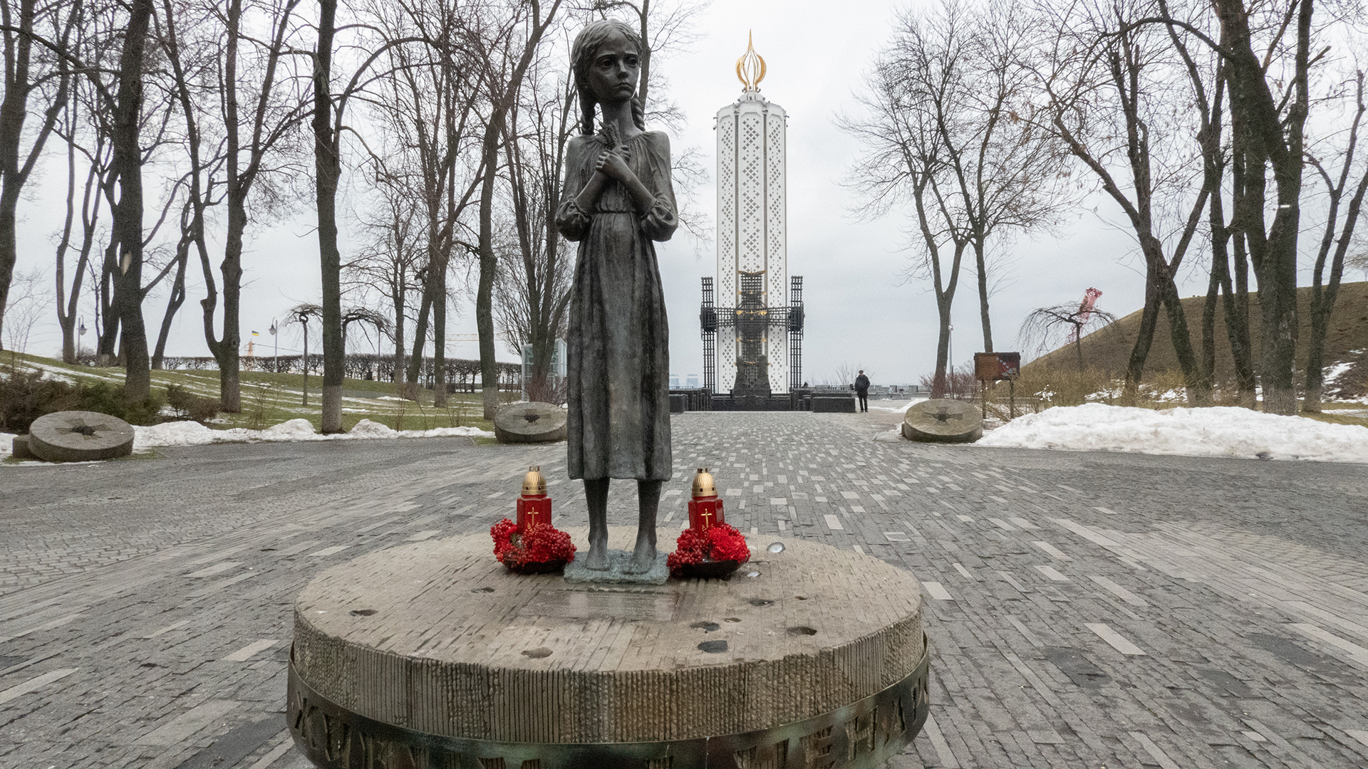 Das Holodomor-Genozid-Denkmal in Kiew | picture alliance / ZUMAPRESS.com