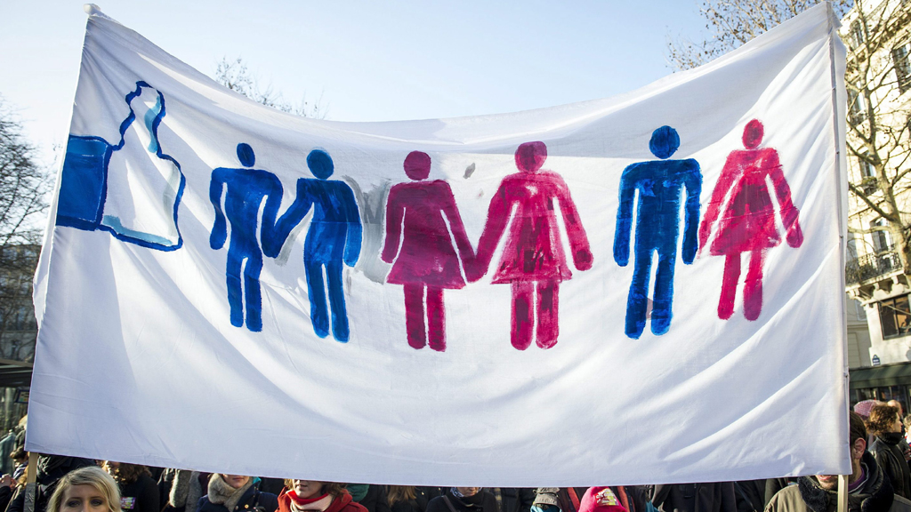 Transparent zur Gleichstellung Homosexueller | dpa