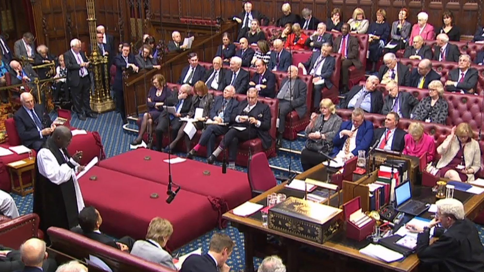 Brexit-Debatte im House of Lords | Bildquelle: AFP