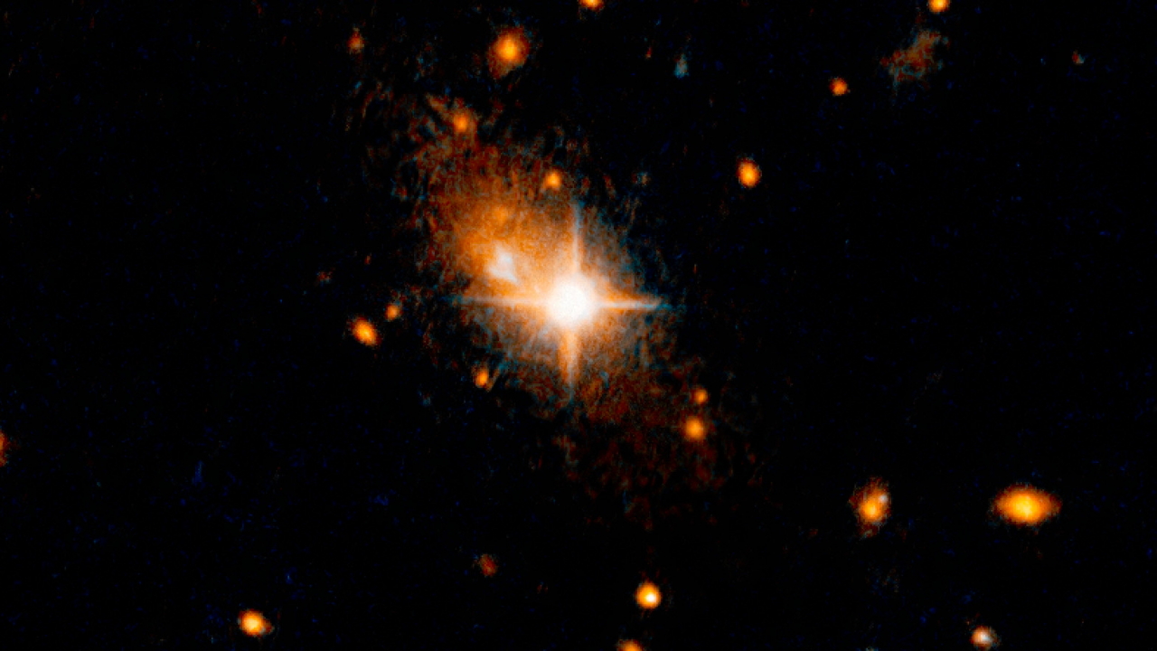 Die Galaxie 3C186 | AFP