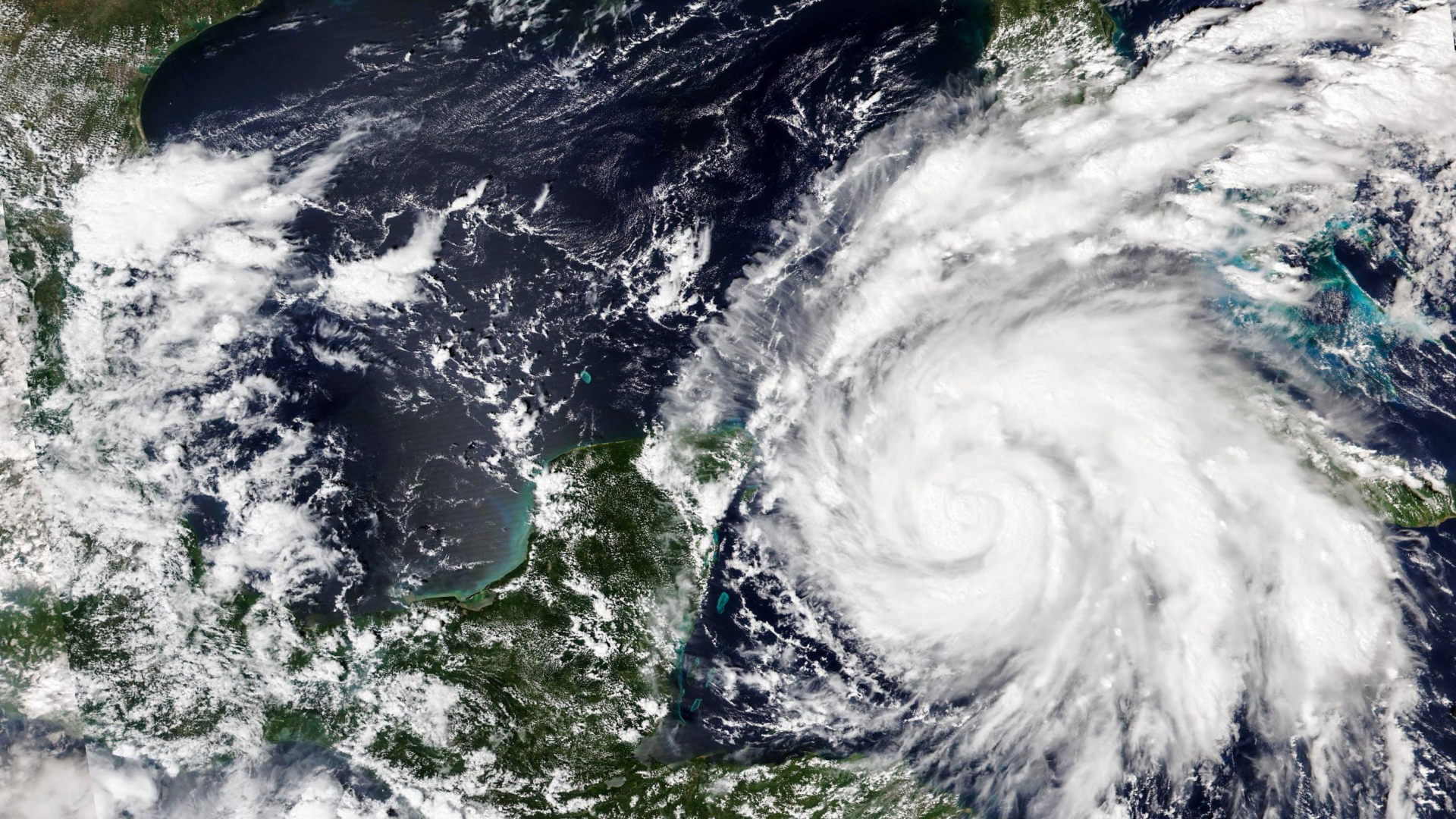 Eine Aufnahme des Hurrikans "Ian" aus dem Weltraum aus gesehen. | AP