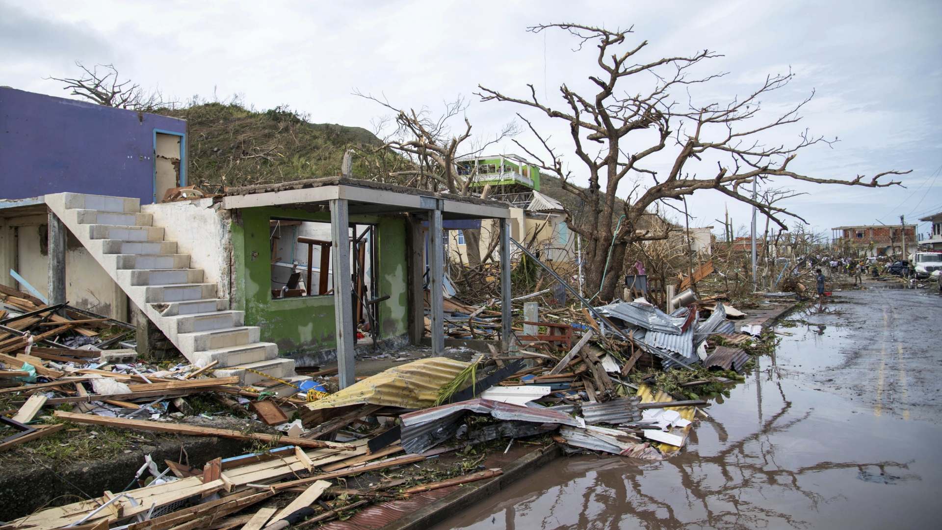 Schäden durch den Hurrikan "Iota" in Kolumbien