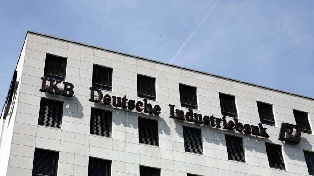 IKB-Bank Zentrale in Düsseldorf | picture-alliance/ dpa