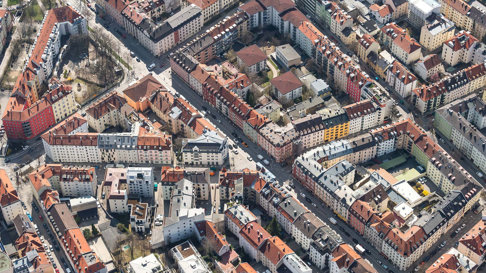 Die Innenstadt von München (Luftaufnahme) | dpa