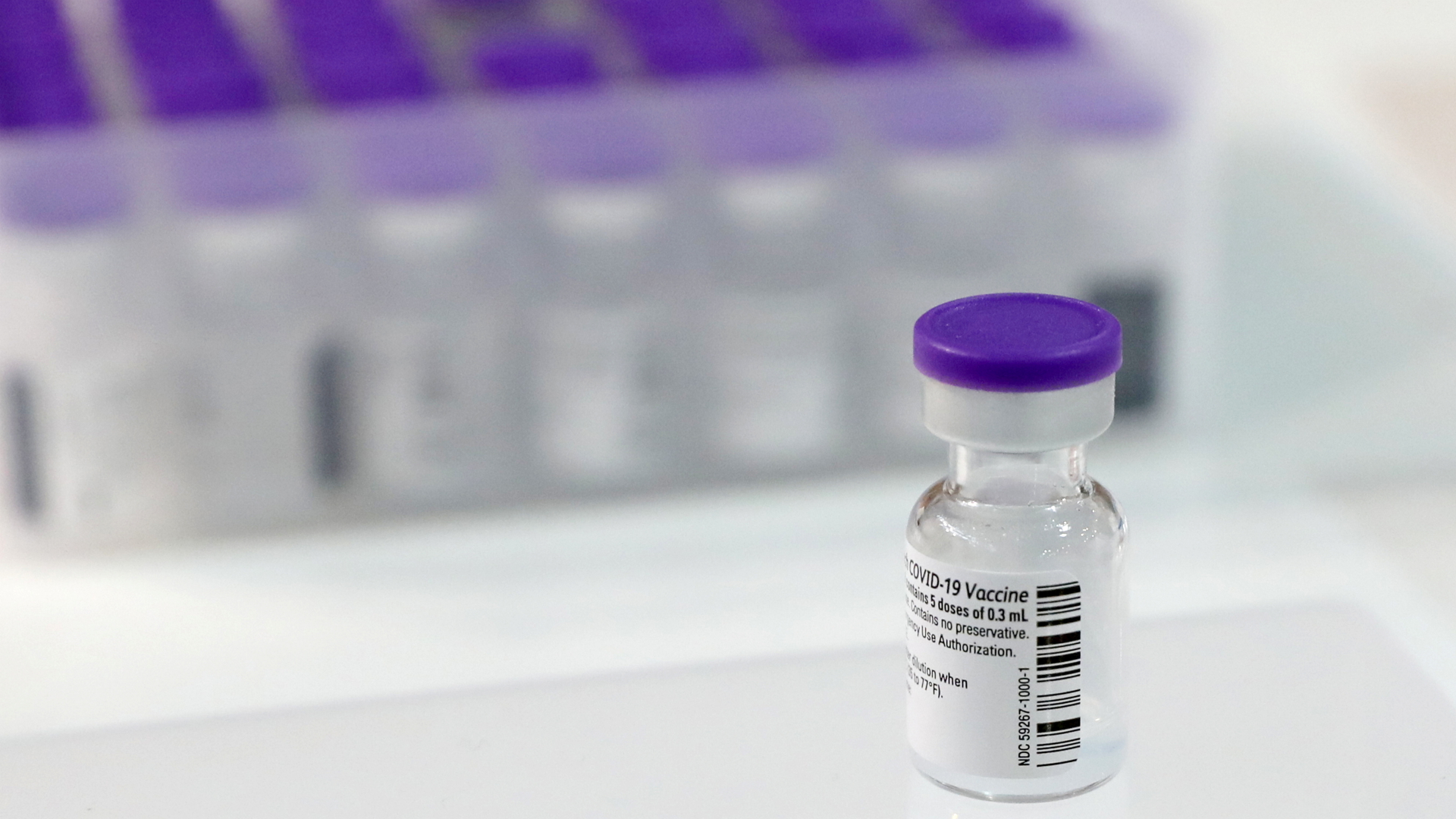Impfdosis des Impfstoffes von Biontech/Pfizer | REUTERS