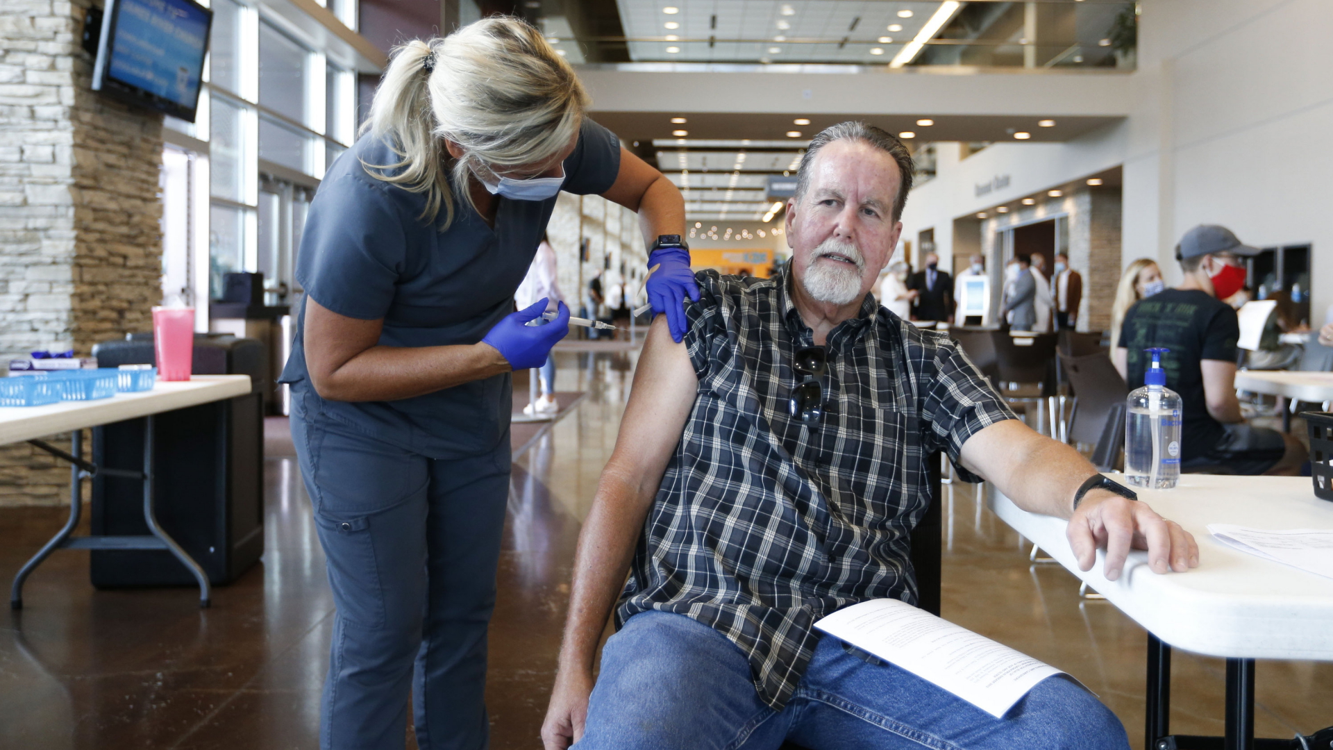 Impfung im US-Bundesstaat Missouri | AP