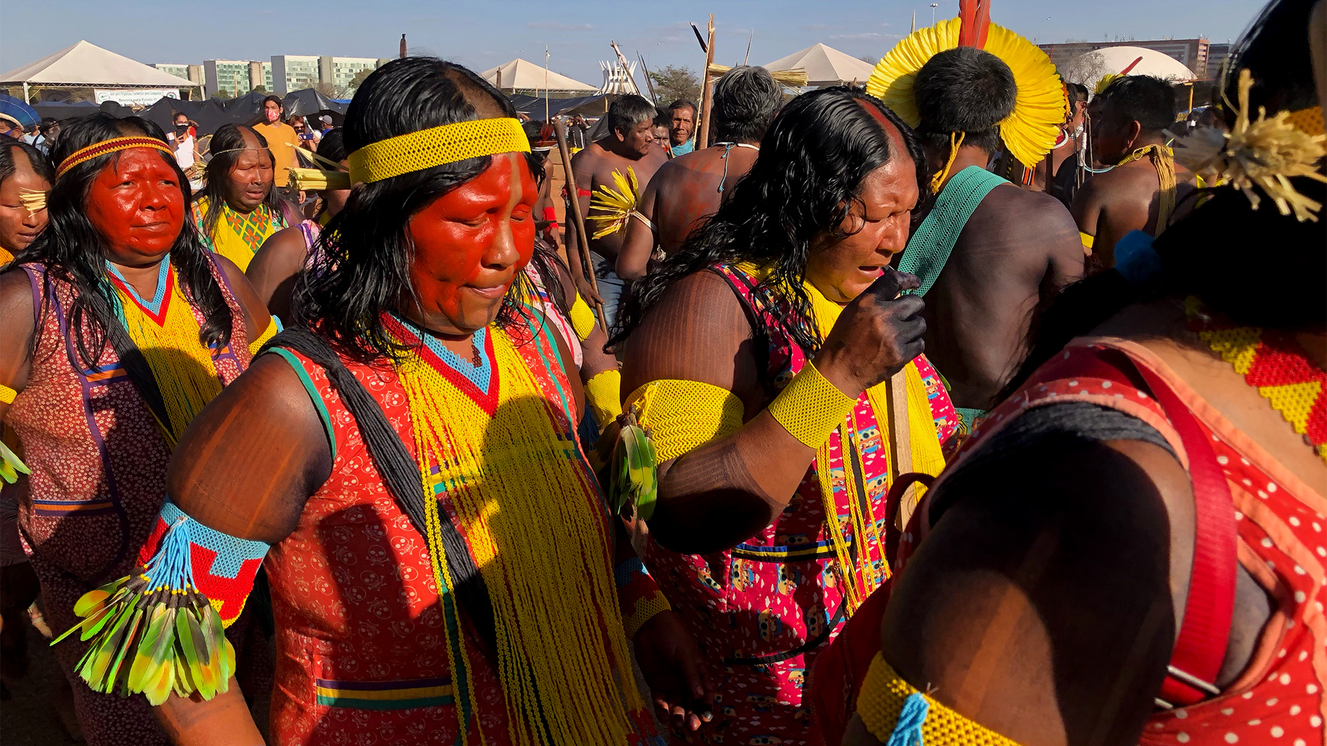 Protestcamp der Indigenen aus allen Teilen Brasiliens | Matthias Ebert