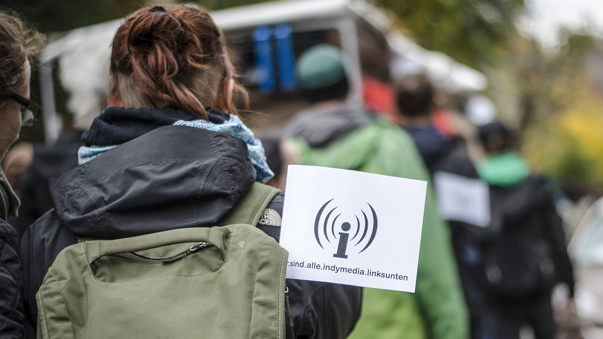 Linke-Demo gegen Repression in Frankfurt (Main) | imago/Tim Wagner