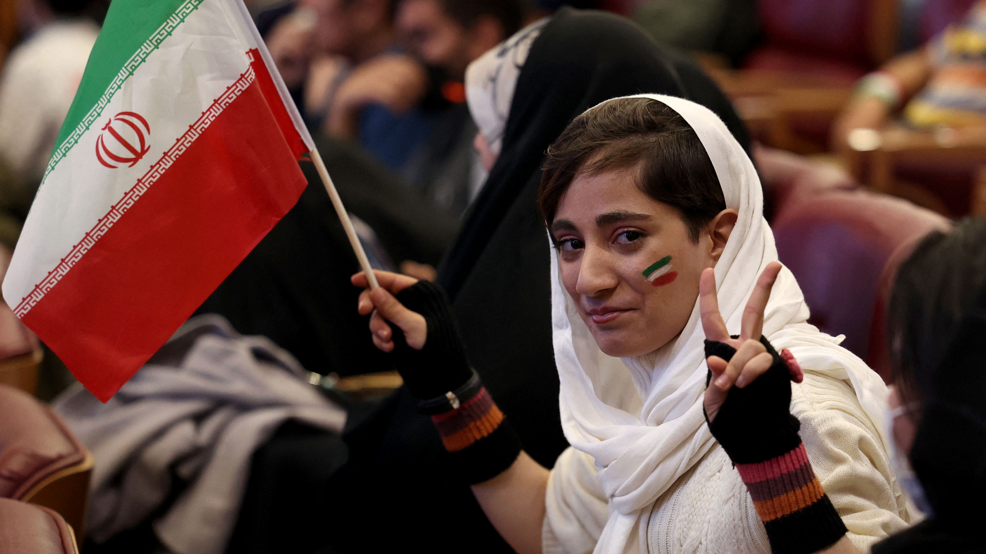 Iraner feiern nach Fußball-WM-Spiel Niederlage gegen USA