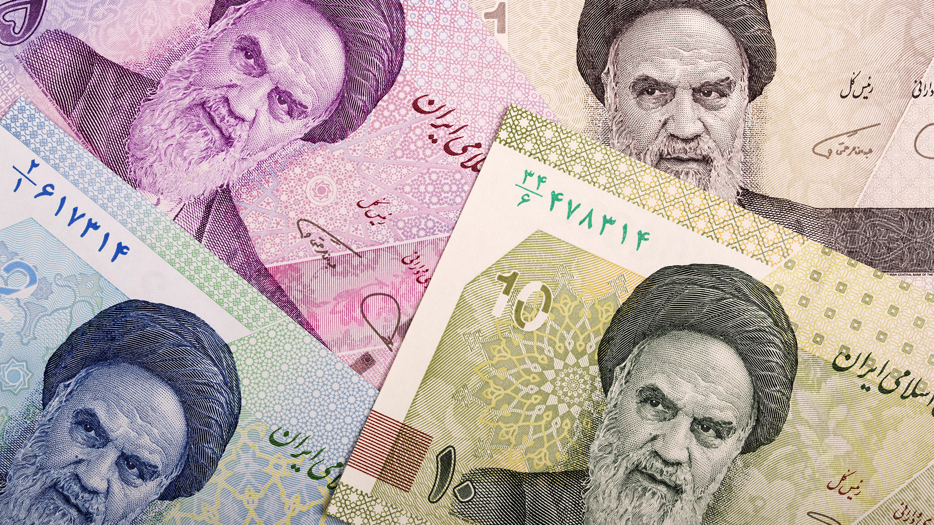 Iranische Rial Geldscheine | picture alliance / Zoonar