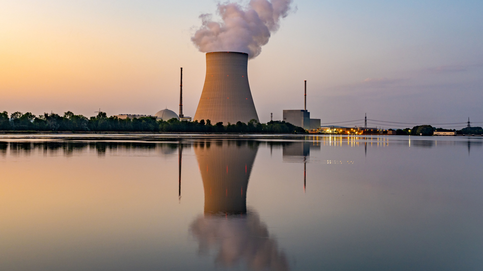 Das Atomkraftwerk Isar 2 | dpa