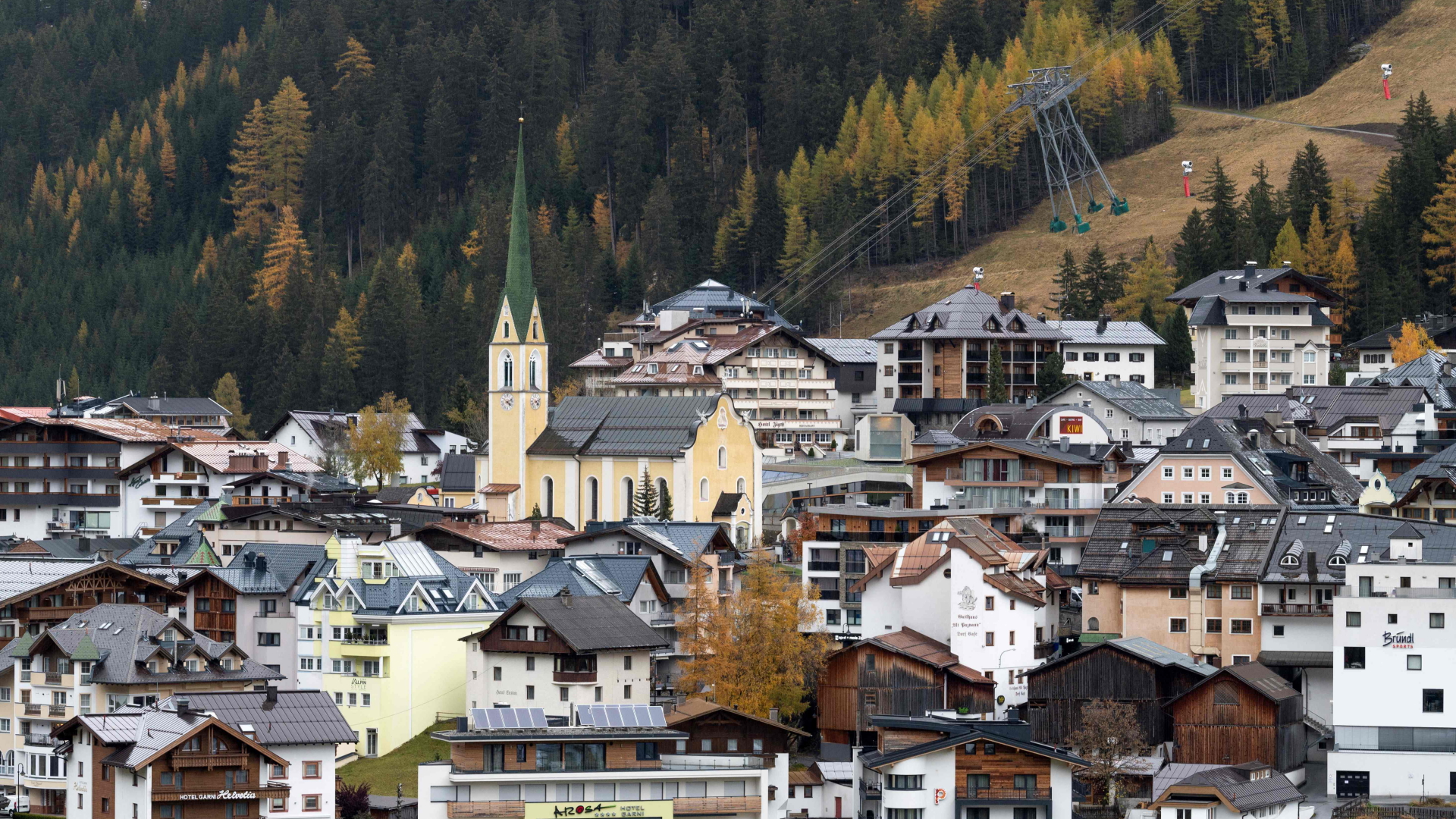 Ein Blick auf die Gemeinde Ischgl (Archivbild). | AFP