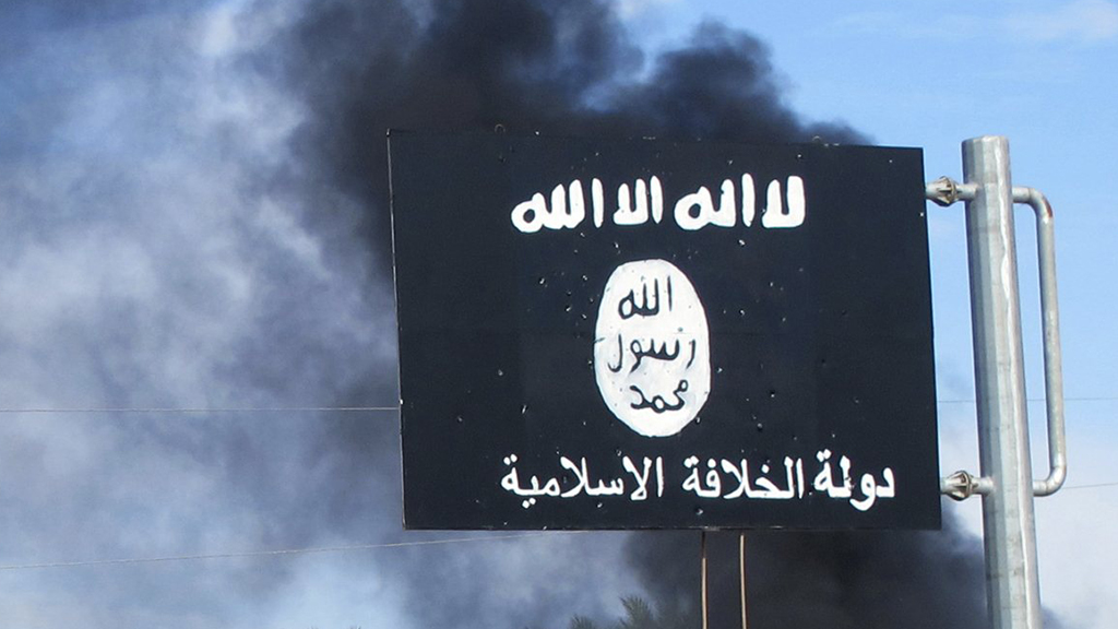 Fahne der Terrormiliz Islamischer Staat | REUTERS