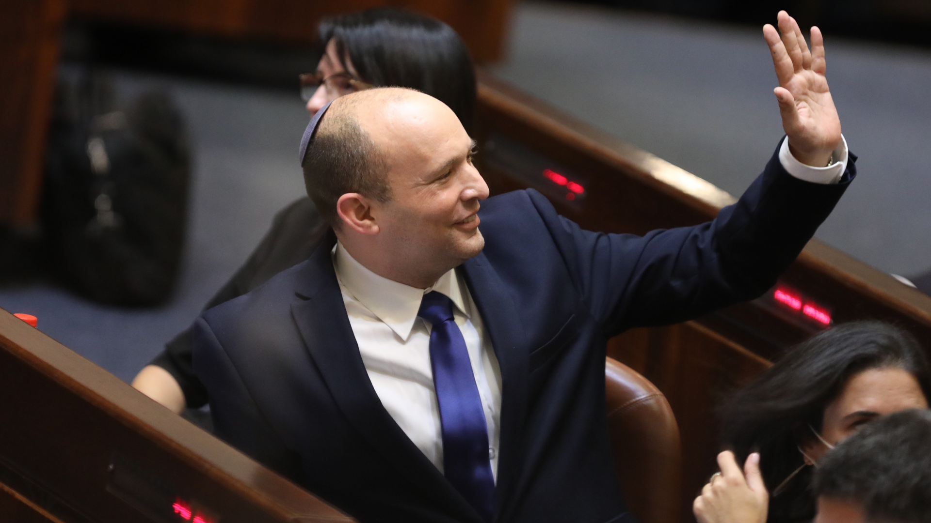Naftali Bennett in der Knesset | EPA