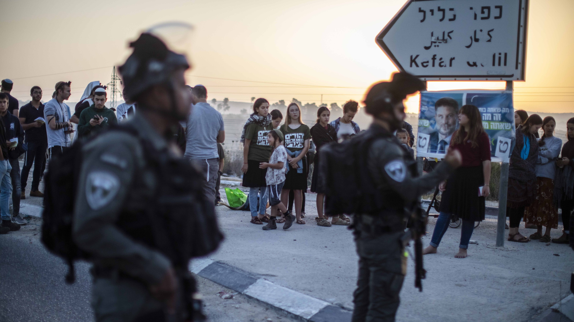 Siedler protestieren im Westjordanland (Archivfoto: 04.10.2022) | dpa
