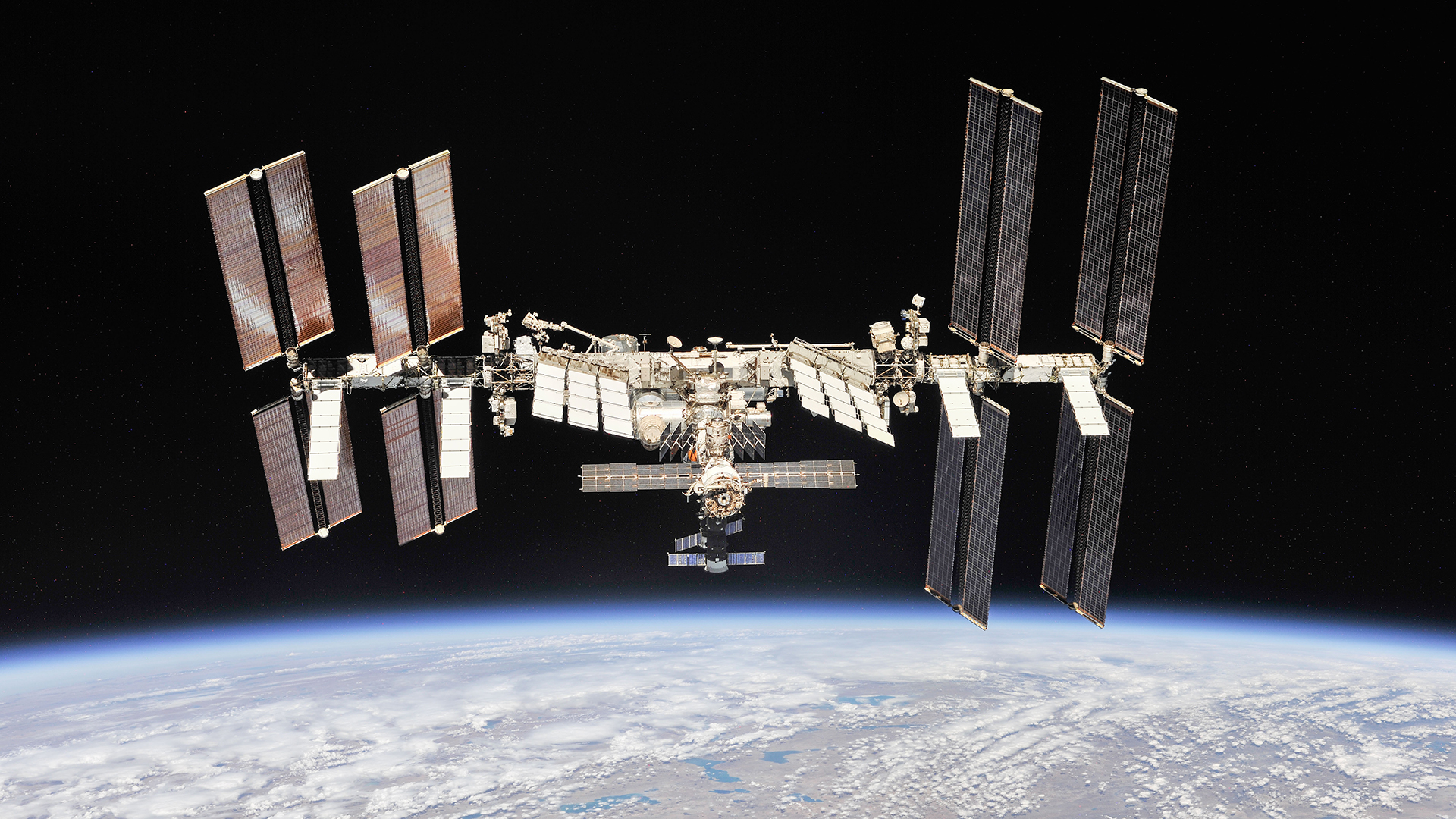 Internationale Raumstation (ISS) (Archivbild: 04.10.2018) | picture alliance/dpa/NASA