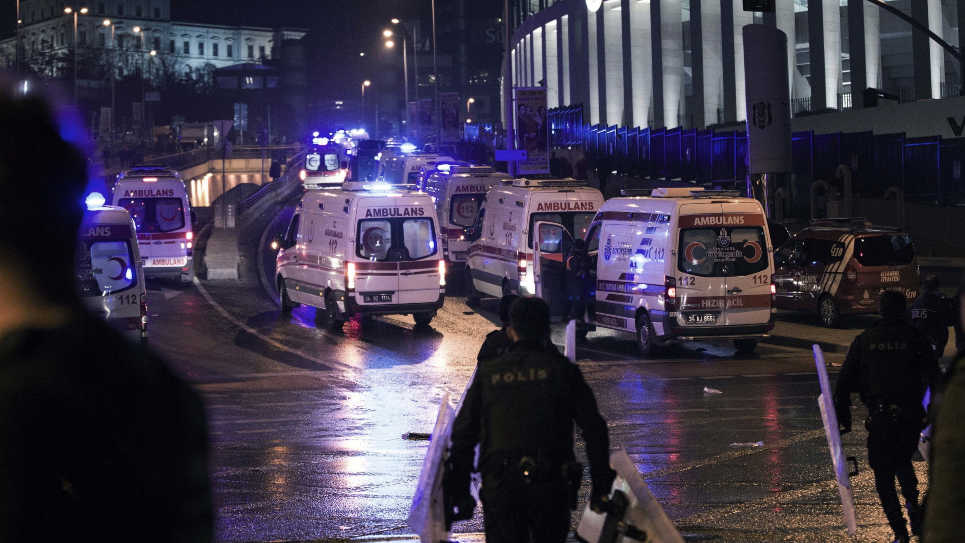 Krankenwagen in Istanbul | AP