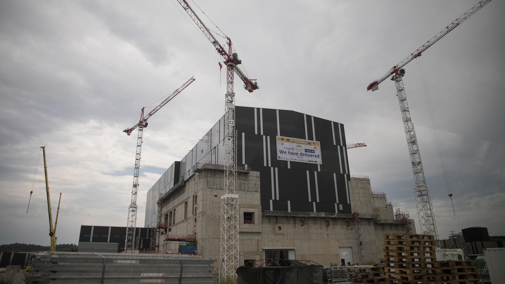 Iter-Reaktor, Frankreich, Saint-Paul-Lez-Durance | dpa