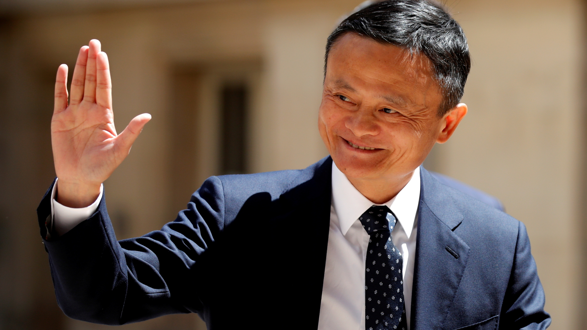 Chinesischer Milliardär und Gründer des Online-Konzerns Alibaba, Jack Ma, im Jahr 2019 in Paris | REUTERS
