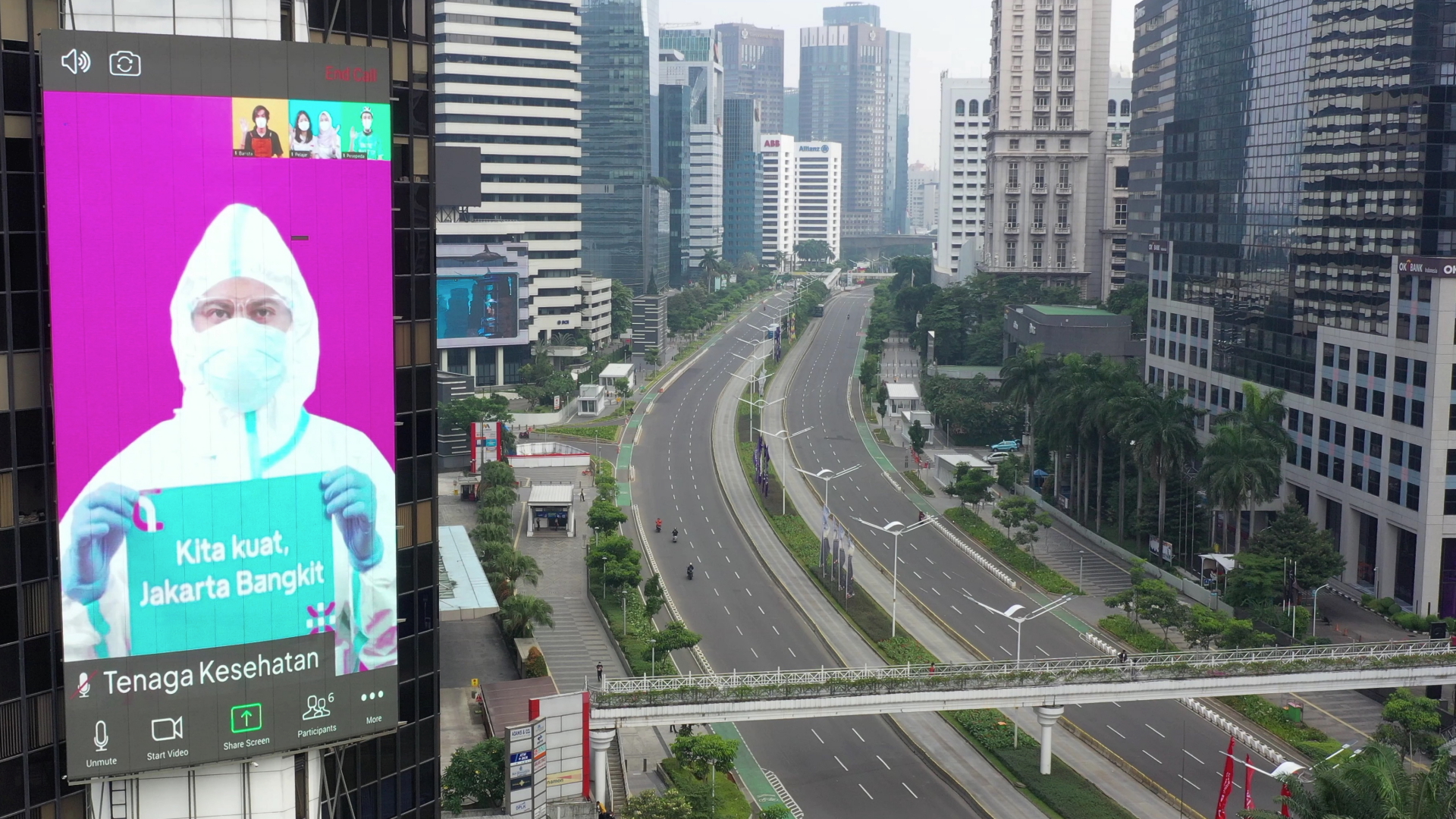 Leere Straßen in Jakarta | EPA