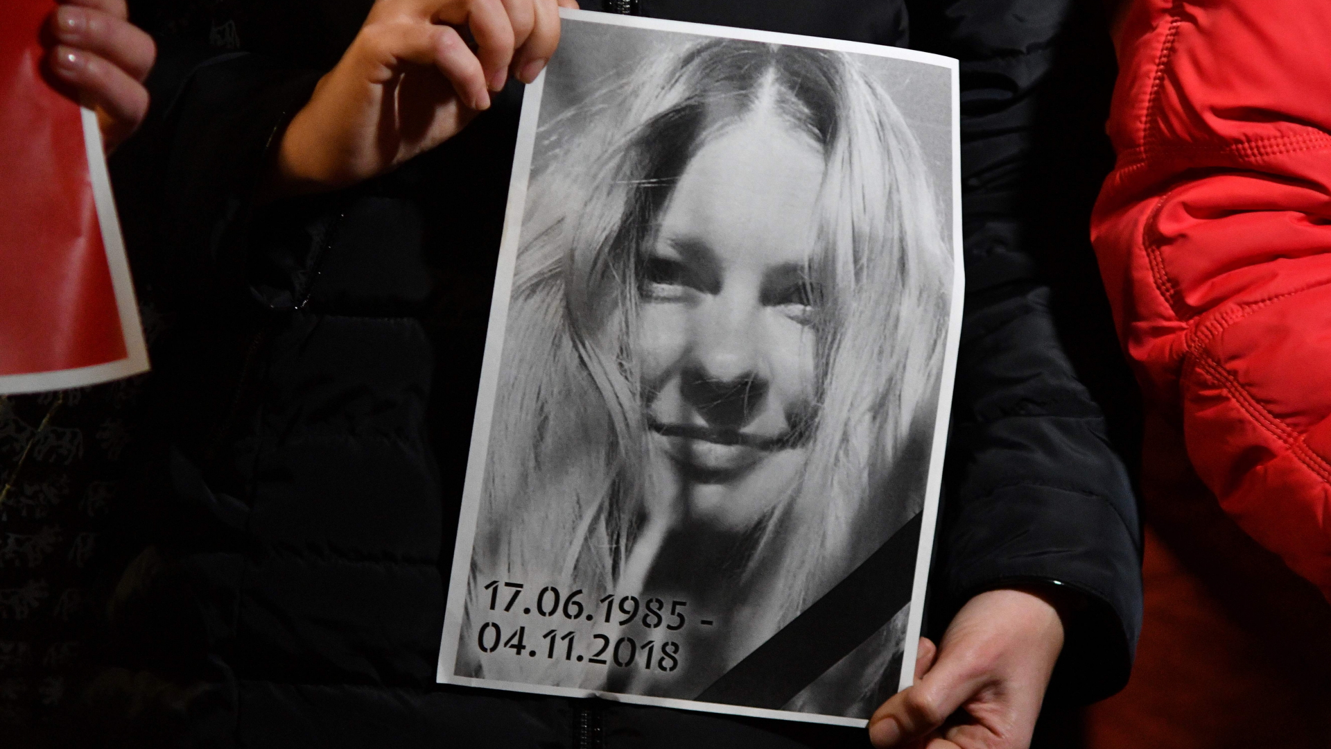 Die ukrainische Aktivistin Jekaterina Gandsjuk | Bildquelle: AFP