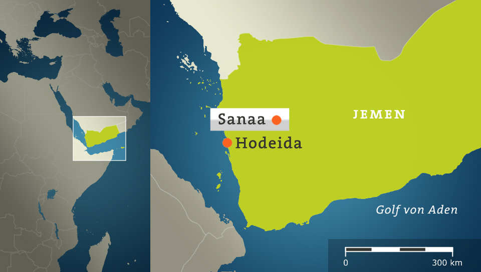 Karte: Jemen