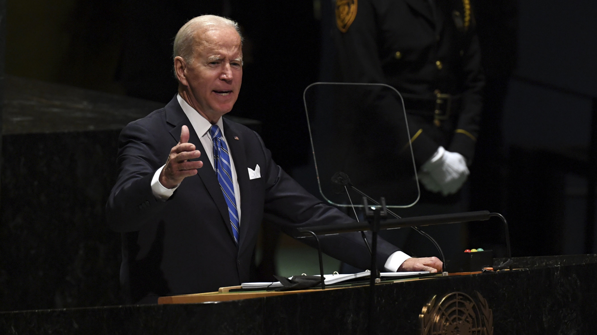 Joe Biden spricht bei der UN-Generalversammlung | AP