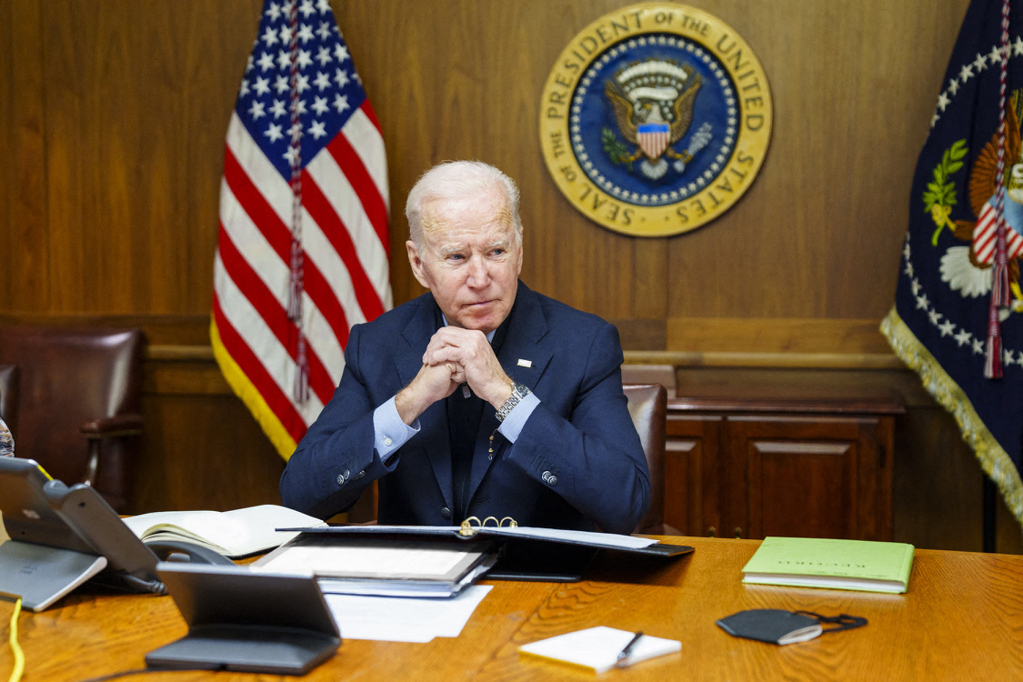 US-Präsident Joe Biden in Camp David | AFP