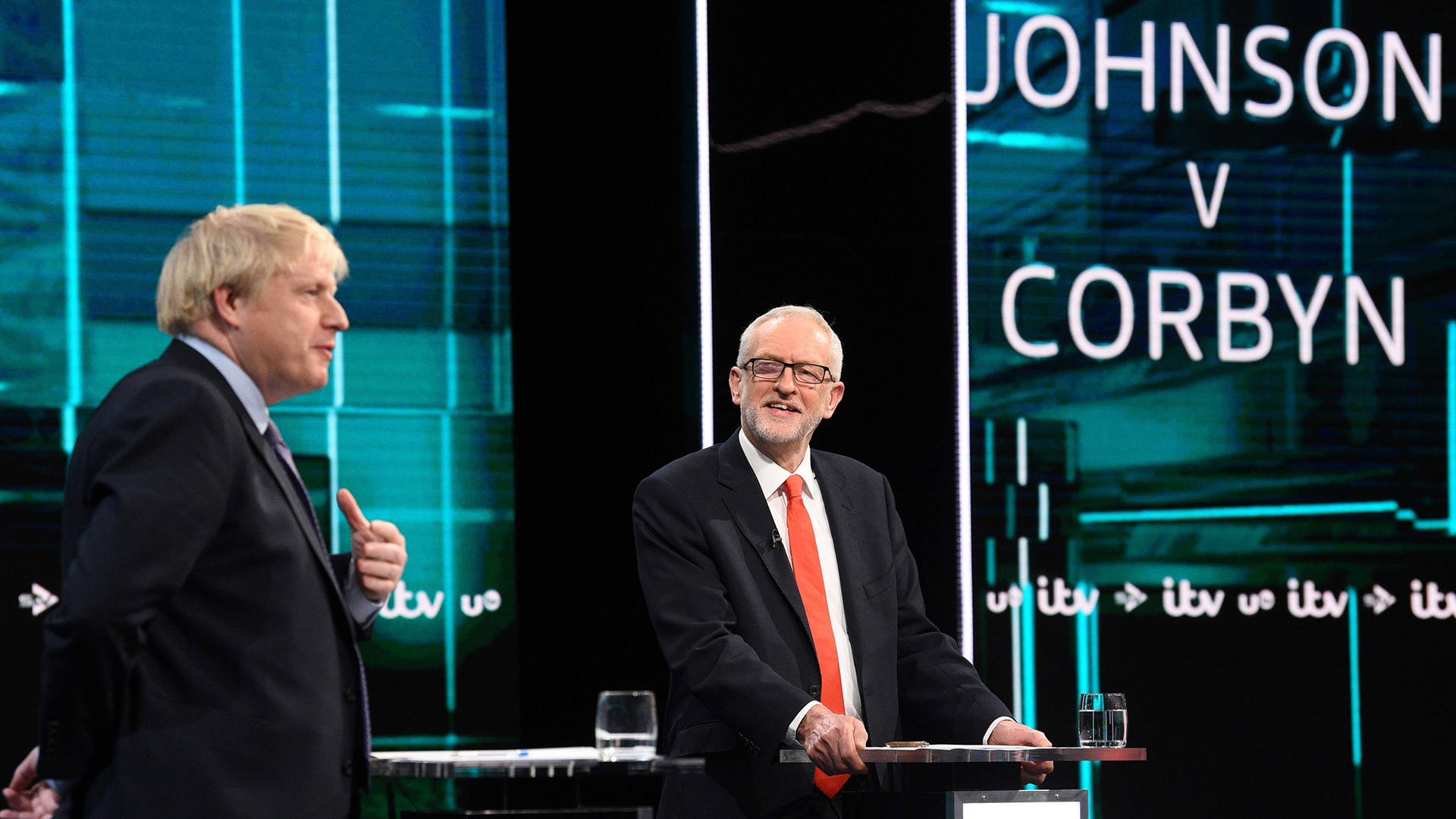 Boris Johnson und Jeremy Corbyn | AFP