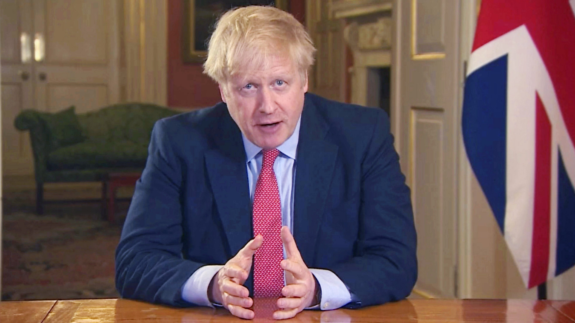 Der britische Premierminister Boris Johnson. | AP