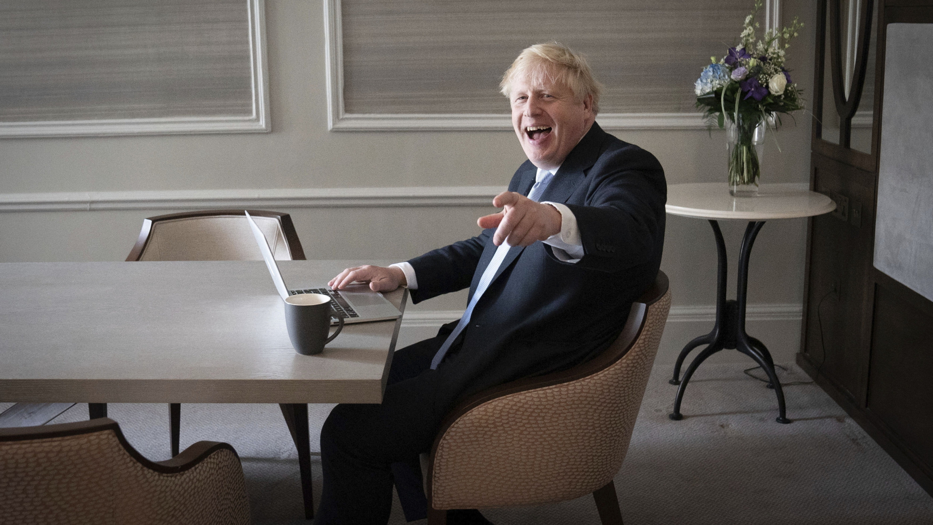 Großbritanniens Premier Boris Johnson | AP